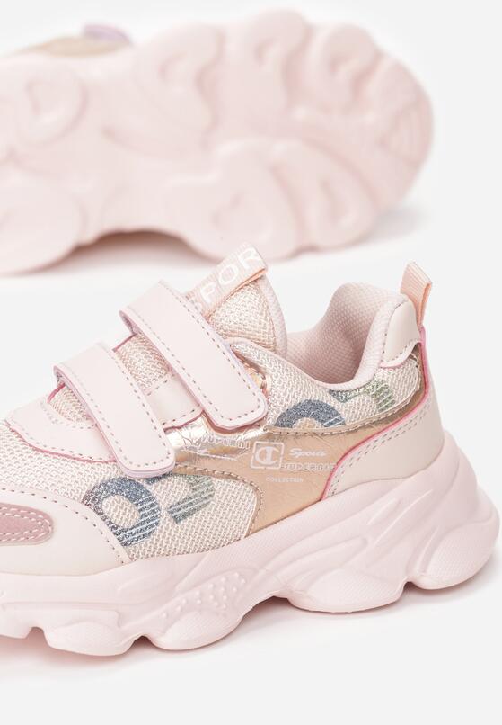 Różowe Buty Sportowe Meerab 3