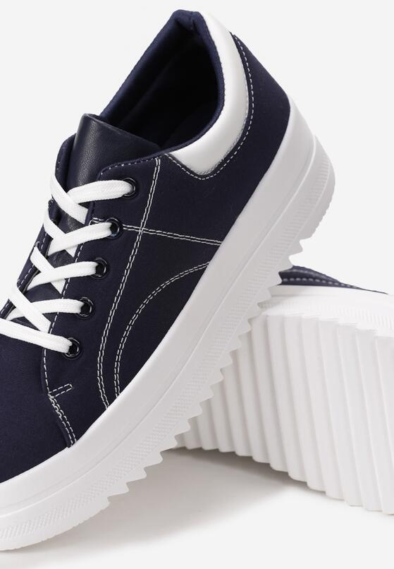 Granatowe Trampki Adkins 5