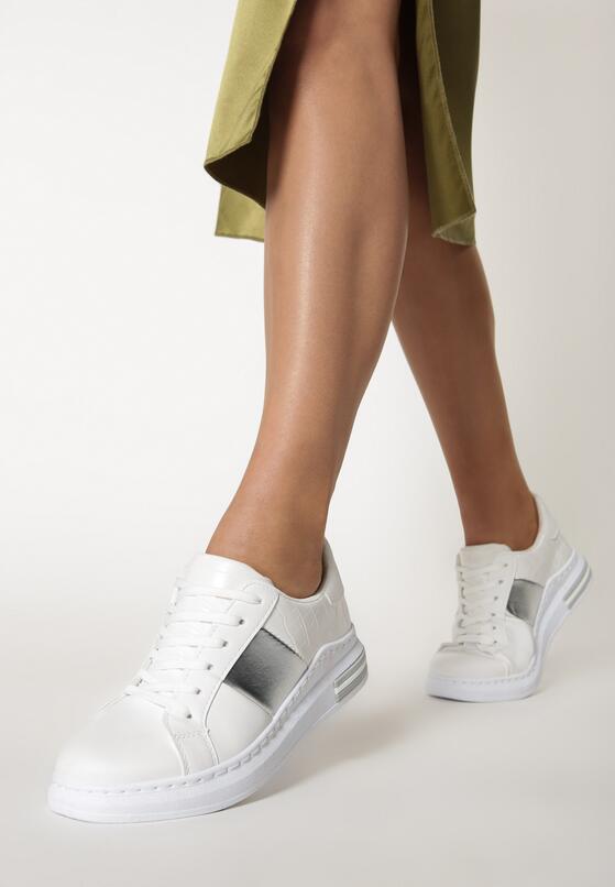 Białe Sneakersy Larson 2