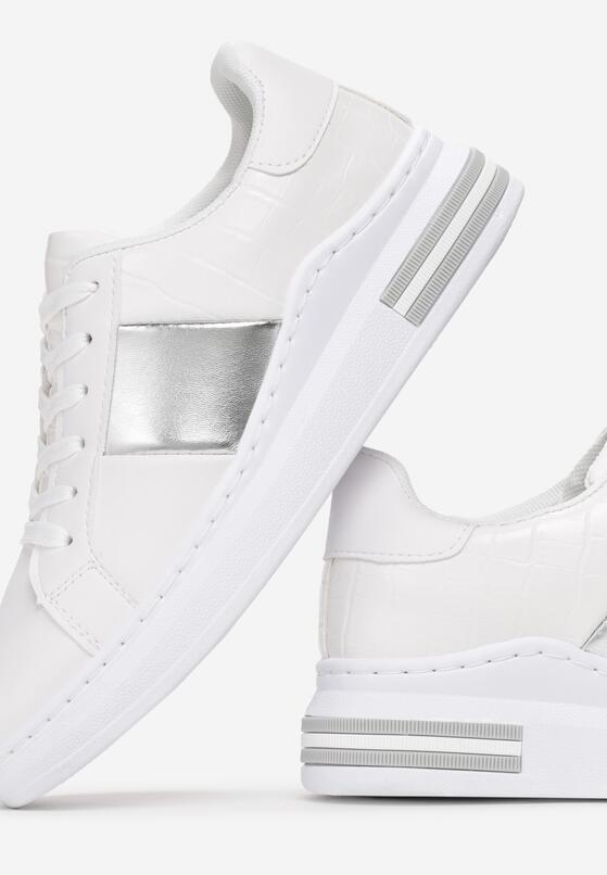 Białe Sneakersy Larson 5