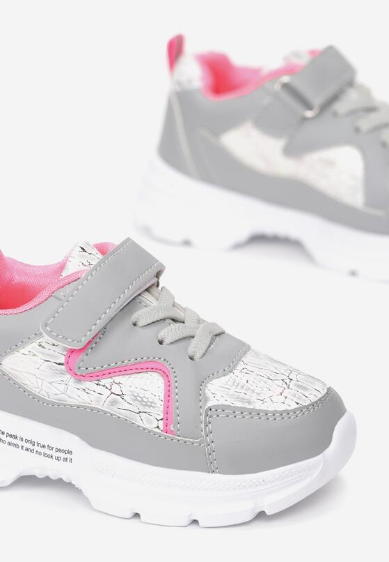 Szare Buty Sportowe She Is On My Mind 3