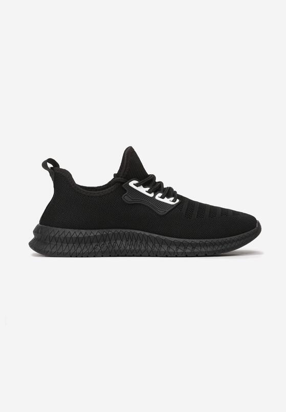 Czarno-Białe Buty Sportowe Thurdian 1