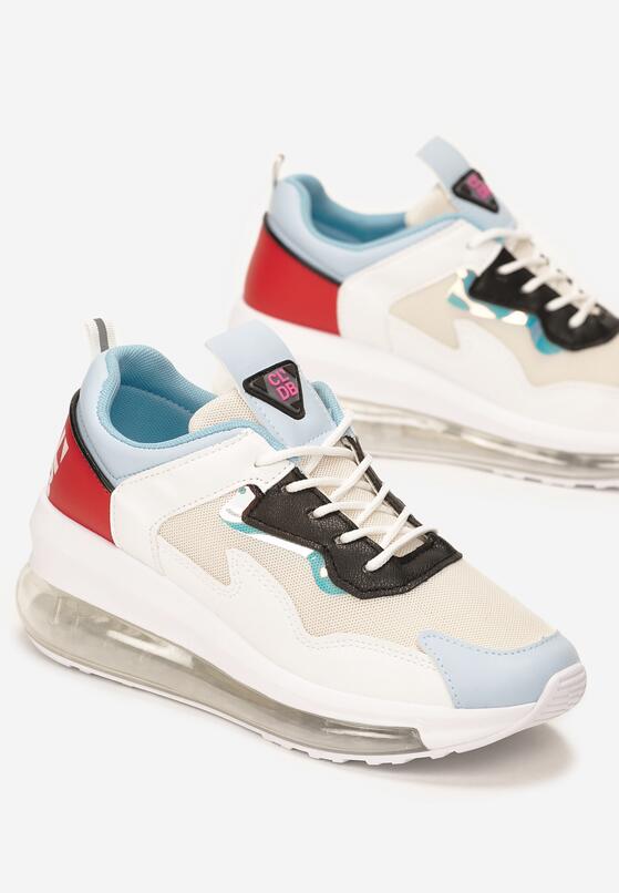 Biało-Niebieskie Sneakersy Chariclo 5