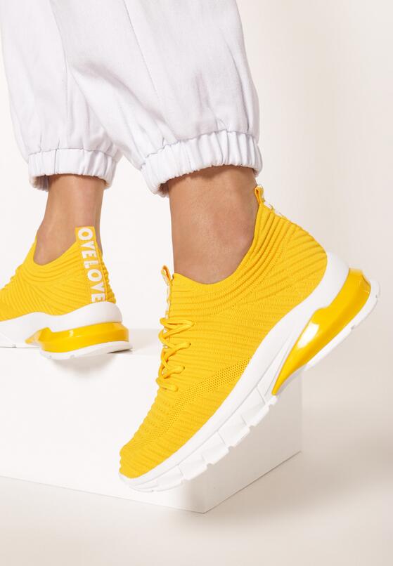 Żółte Sneakersy Neomeris 2