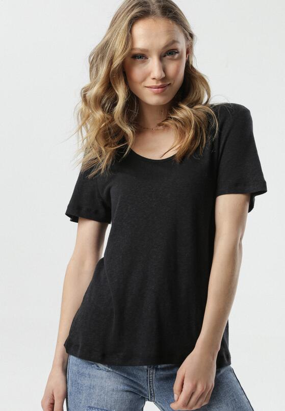 Czarny T-shirt Kleia 1