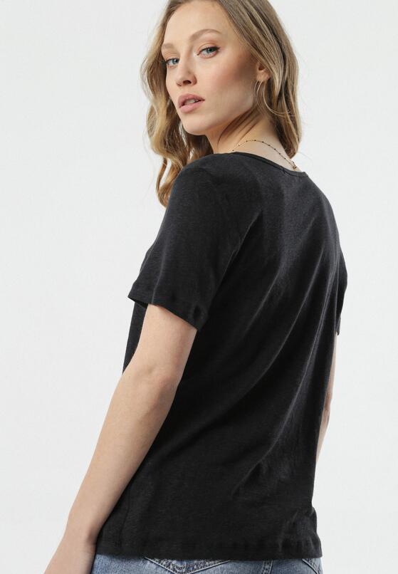 Czarny T-shirt Kleia 3