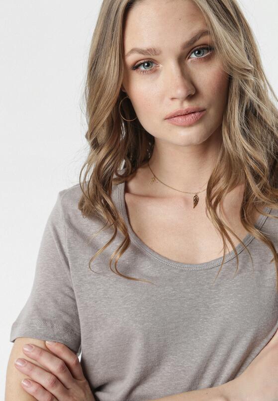 Khaki T-shirt Kleia 4