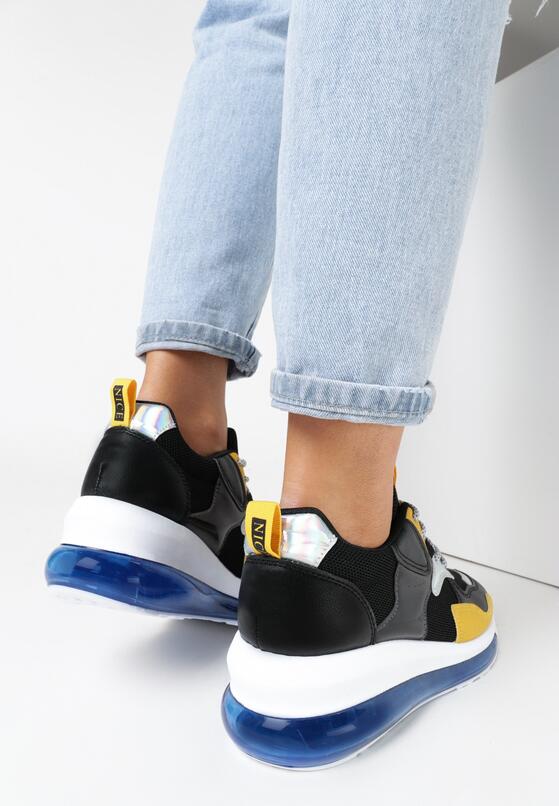 Czarne Sneakersy Sicalis 2
