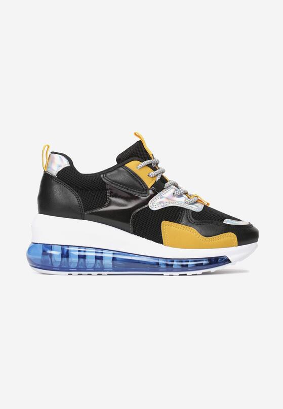 Czarne Sneakersy Sicalis 3