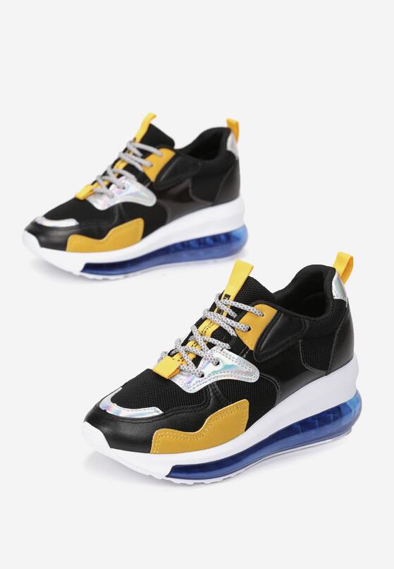 Czarne Sneakersy Sicalis 4