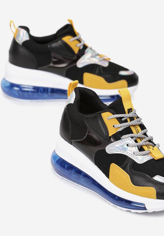 Czarne Sneakersy Sicalis 5