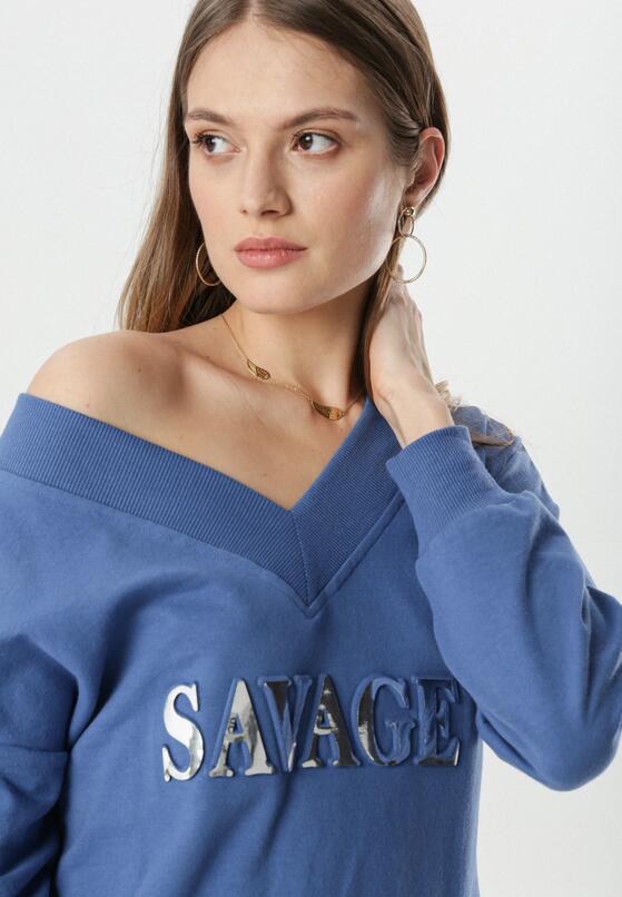 Niebieska Sukienka Adrielure 4