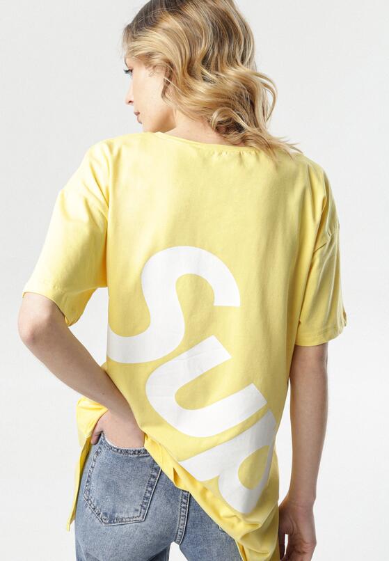 Żółty T-shirt Thoninilla 4