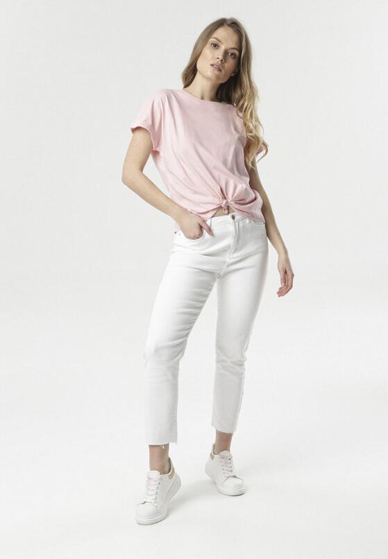 Jasnoróżowy T-shirt Eirelyn 2