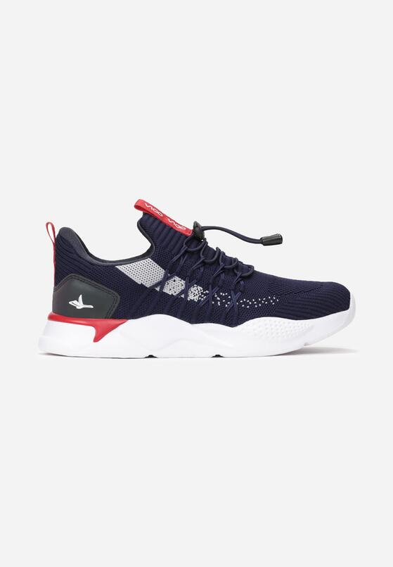 Granatowo-Czerwone Buty Sportowe Physasa 1