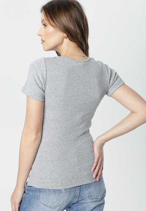 Szary T-shirt Blomsea 3
