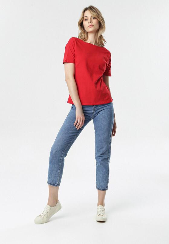 Czerwony T-shirt Laigana 2