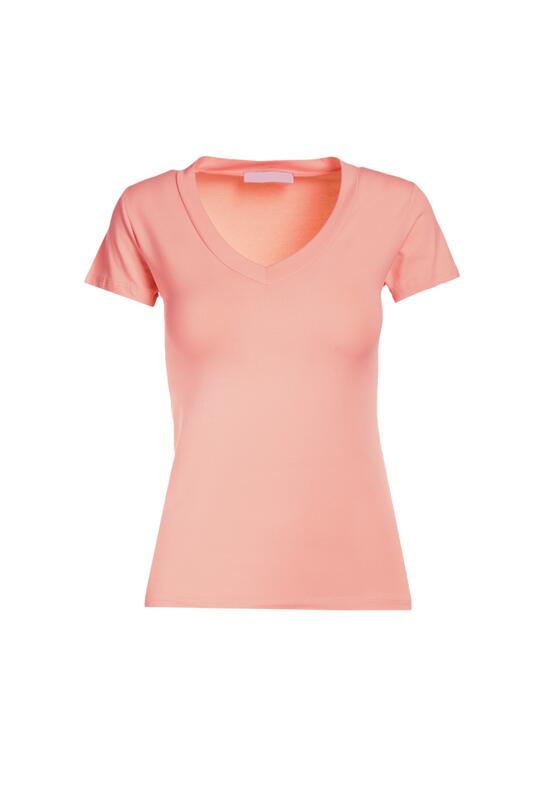 Jasnoróżowy T-shirt Aegameda 5