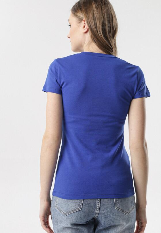 Granatowy T-shirt Aegameda 3