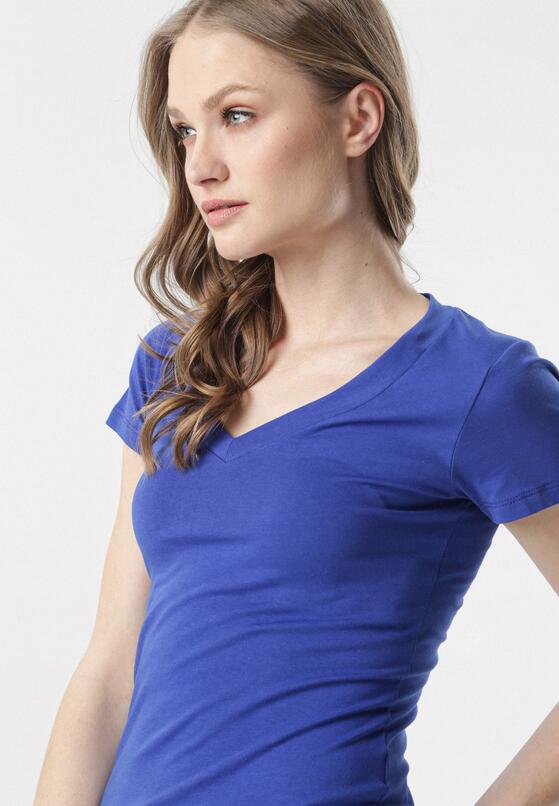 Granatowy T-shirt Aegameda 4
