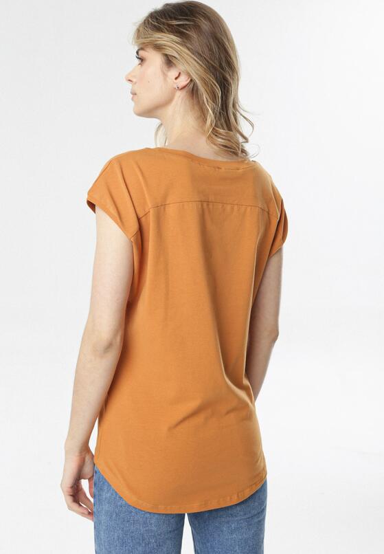 Camelowy T-shirt Luaphis 3