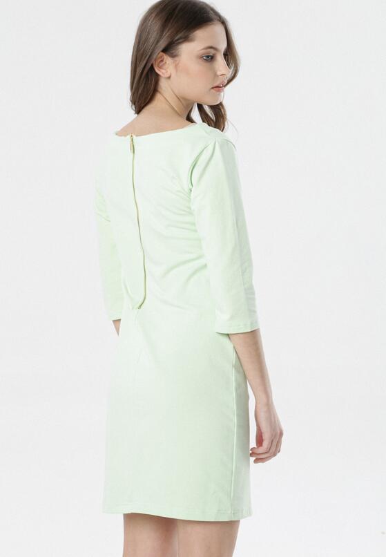 Rochie Verde lime 3