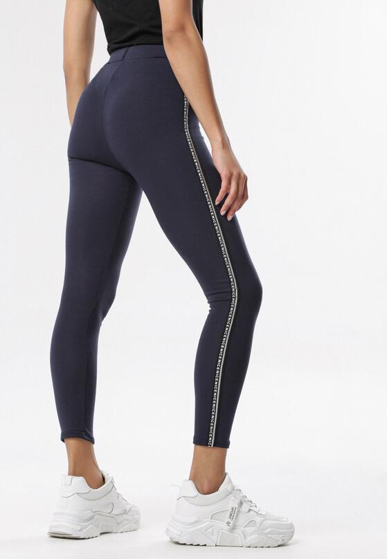 Granatowe Legginsy Aeleomisa 1
