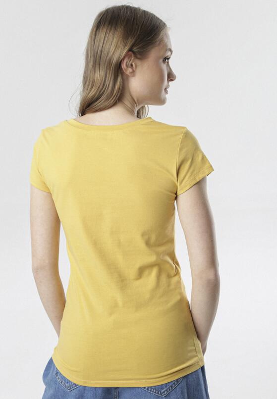 Żółty T-shirt Mariviane 3