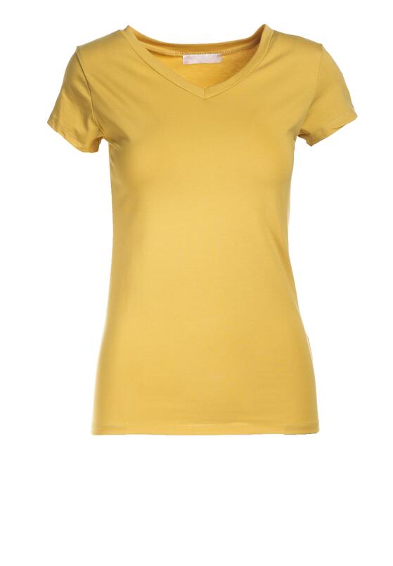 Żółty T-shirt Mariviane 5