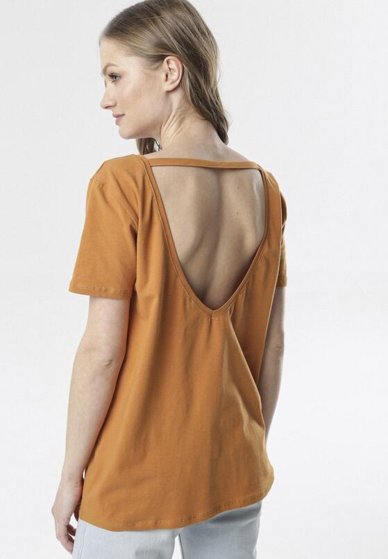 Camelowy T-shirt Petotai 1