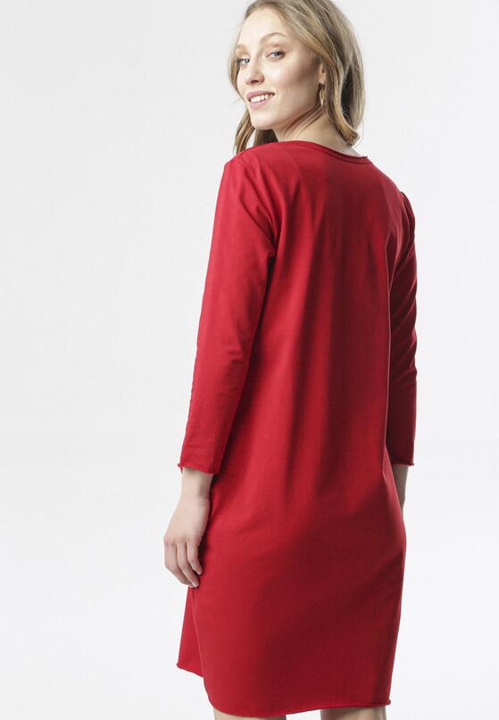Czerwona Sukienka Adrieta 3