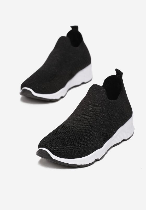 Czarne Sneakersy Haireino 4