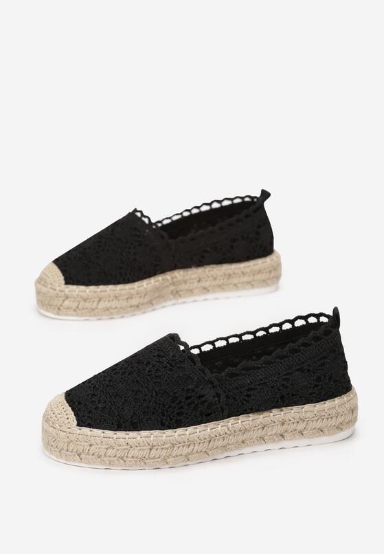 Czarne Espadryle Alftanes 4