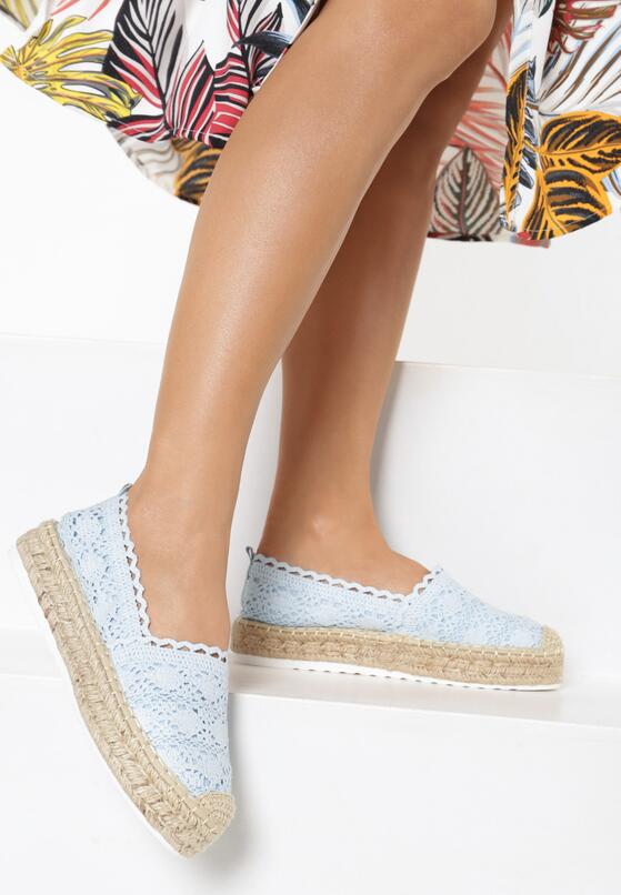 Niebieskie Espadryle Alftanes 1