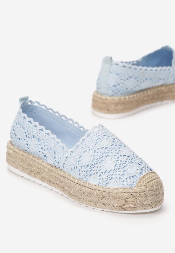 Niebieskie Espadryle Alftanes 5