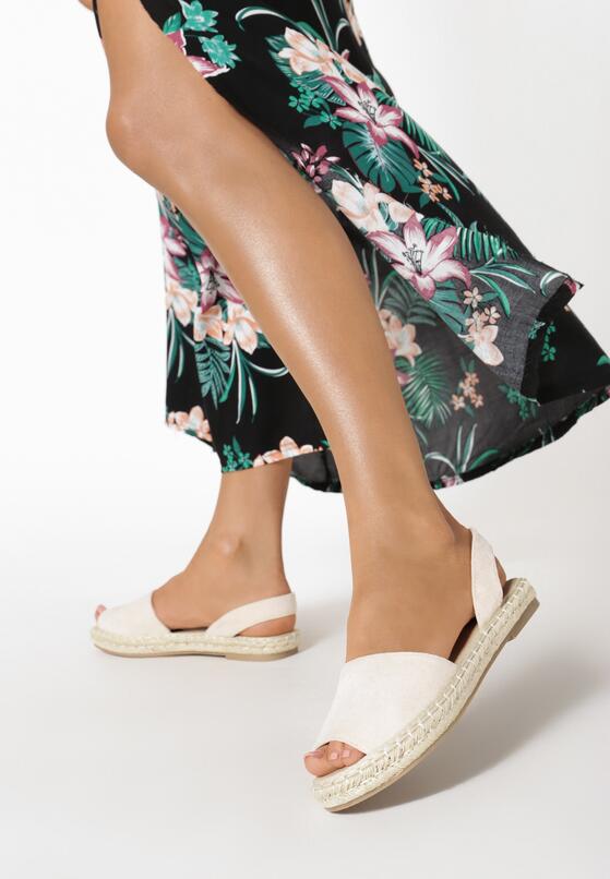 Beżowe Espadryle Maxera 1