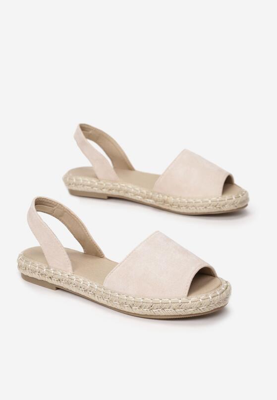 Beżowe Espadryle Maxera 4