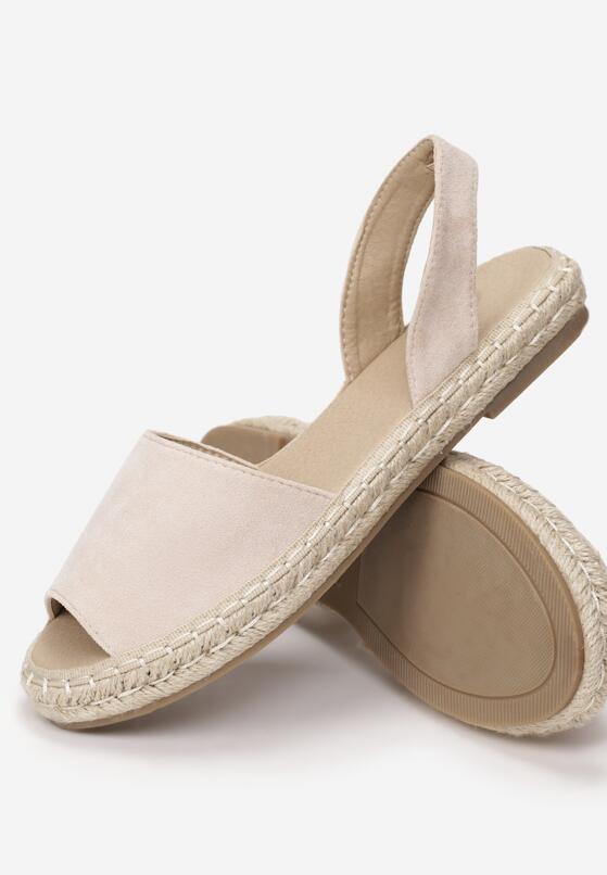 Beżowe Espadryle Maxera 5