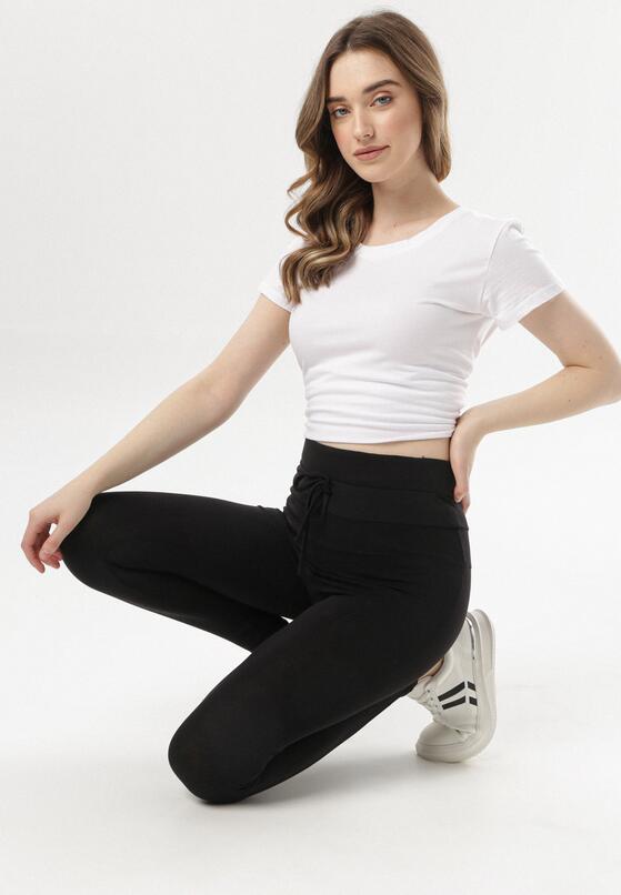 Czarne Legginsy Mariris 2