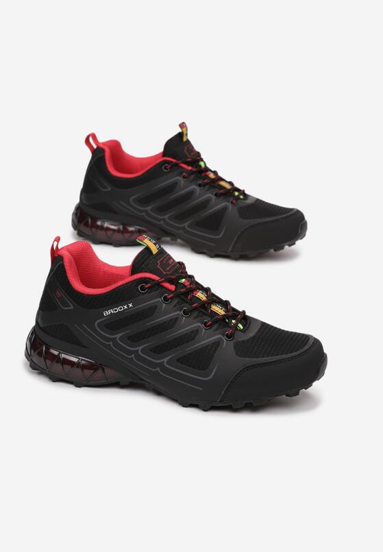 Czarno-Czerwone Buty Sportowe Arridenah 2