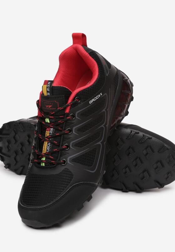 Czarno-Czerwone Buty Sportowe Arridenah 3