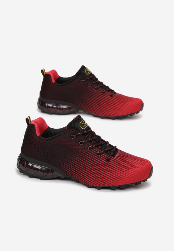 Czarno-Czerwone Buty Sportowe Aqiavia 2