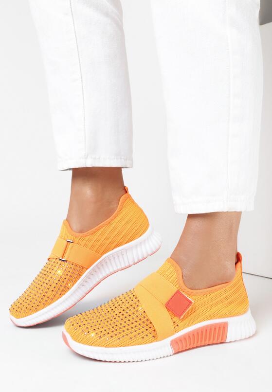 Pomarańczowe Buty Sportowe Loraelura 1