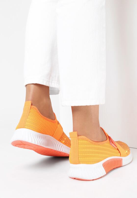 Pomarańczowe Buty Sportowe Loraelura 2