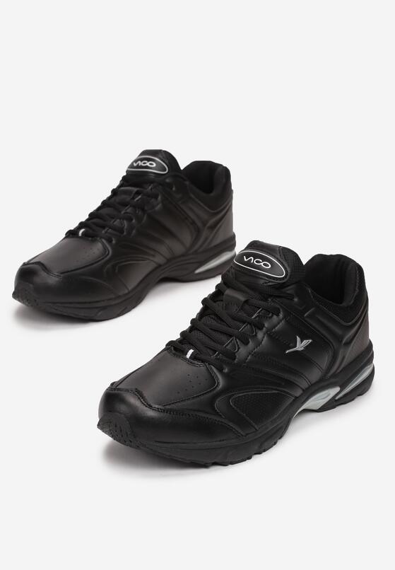Czarne Buty Sportowe Thessalis 2