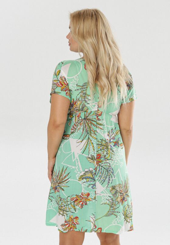 Rochie Verde deschis 3