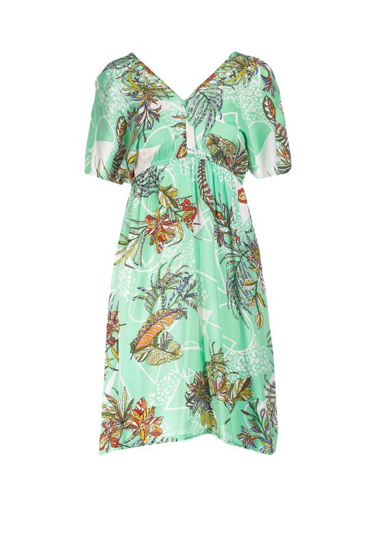 Rochie Verde deschis 5