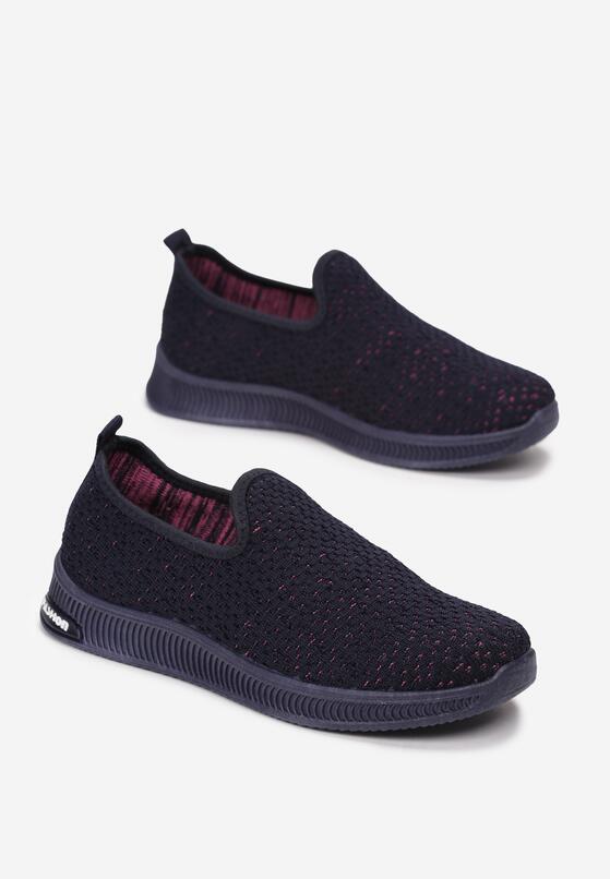 Granatowe Buty Sportowe Palasise 4