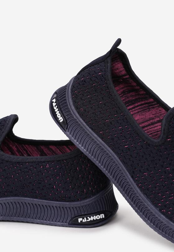 Granatowe Buty Sportowe Palasise 5