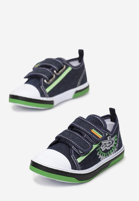 Granatowe Trampki Laishell 2